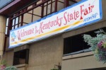 State Fair of Kentucky festivals welcome sign 2014